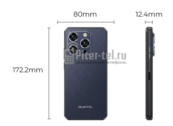 Смартфон Oukitel WP52 4/256Gb Black