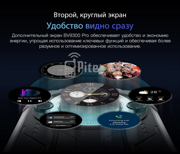 Смартфон Blackview BV9300 Pro 12/256Gb Black