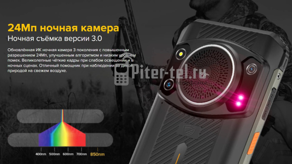 Смартфон Ulefone Armor 21 8/256Gb Black