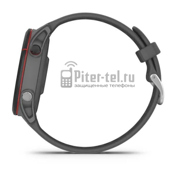 Умные часы Garmin Forerunner 255 с темно-серым ремешком