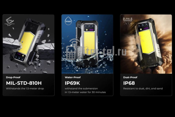 Смартфон Oukitel WP100 12/512Gb